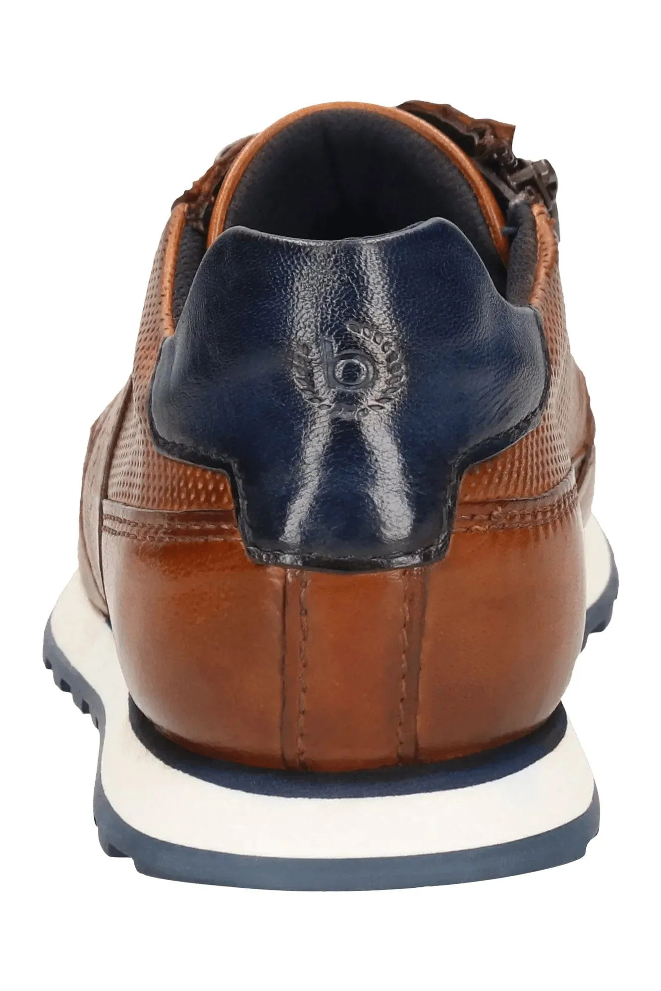 Ivar Leather Trainers - Cognac