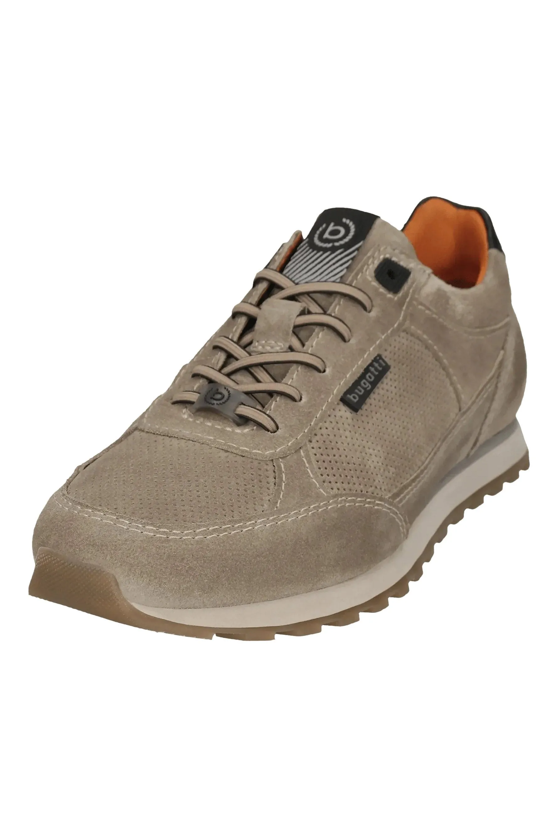 Ivar Suede Leather Trainers - Beige