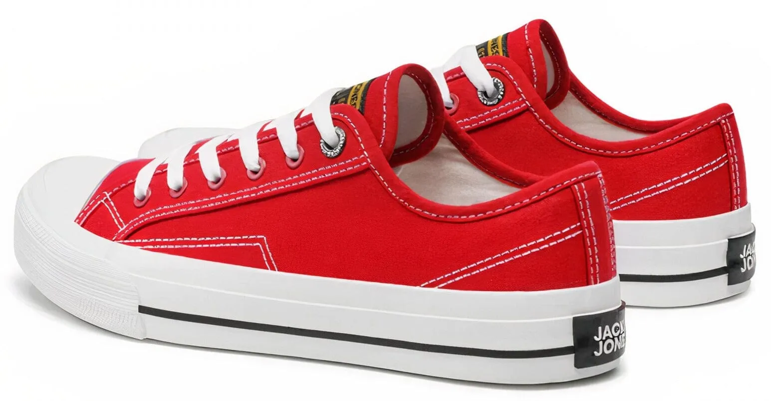 JACK & JONES Crop Canvas Trainers