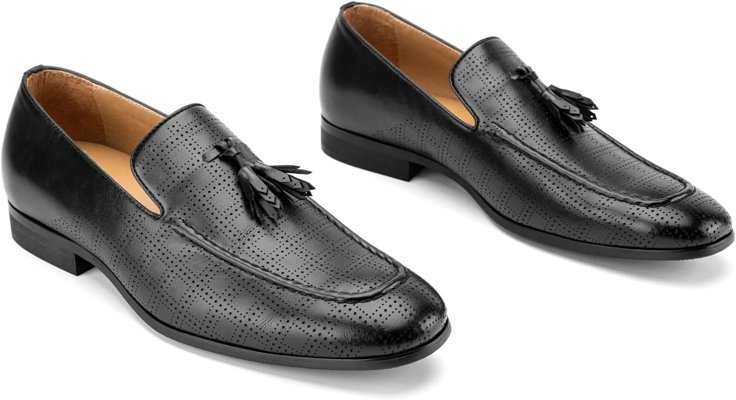 JITAI Men's Casual & Dress Slip-On Loafers - Luxury Fashion Business Prom Shoes
