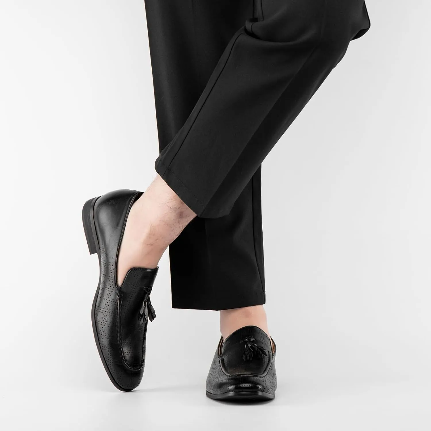 JITAI Men's Casual & Dress Slip-On Loafers - Luxury Fashion Business Prom Shoes