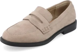 Journee Collection Womens Padded Insole Loafers