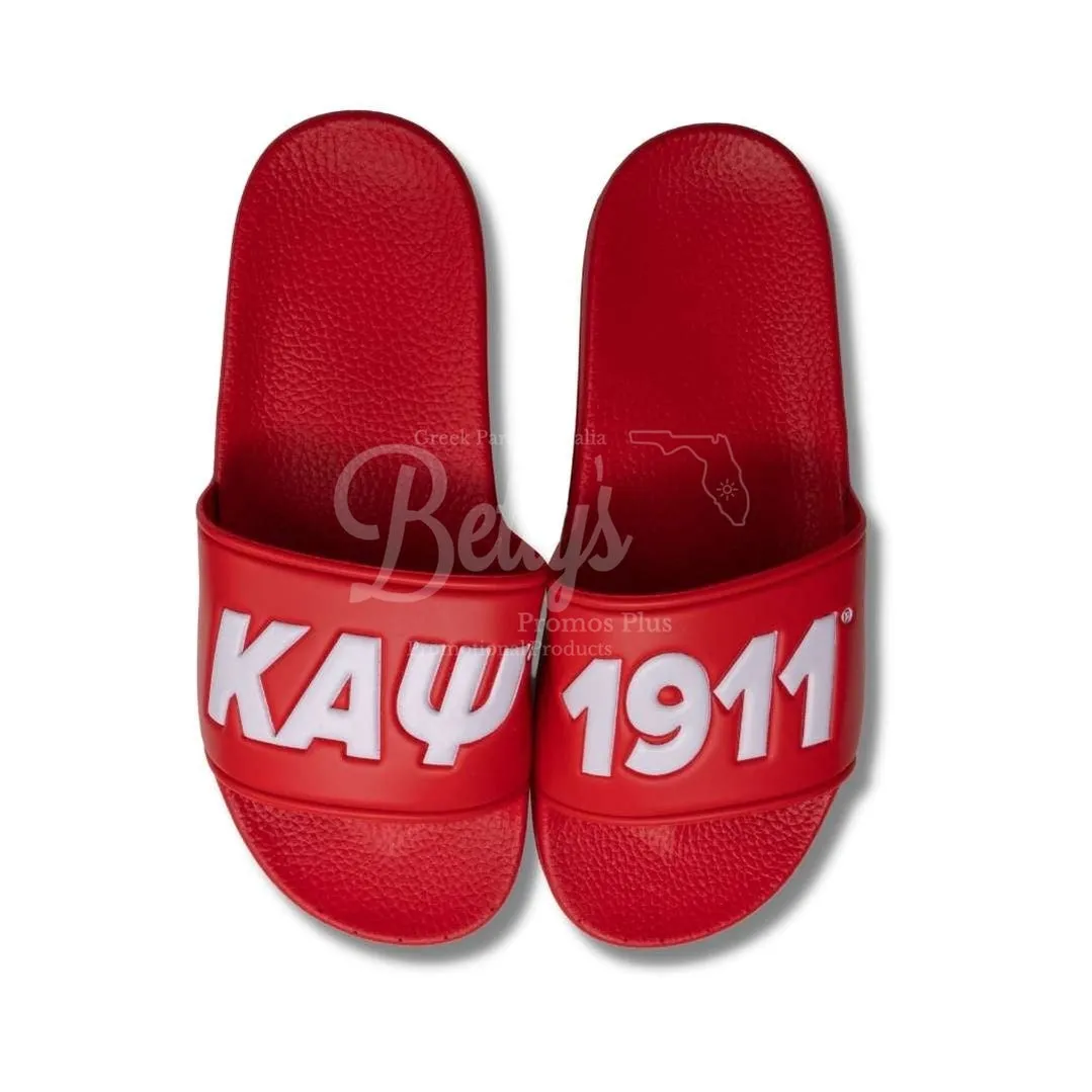 Kappa Alpha Psi ΚΑΨ Sandals with Drawstring Travel Bag