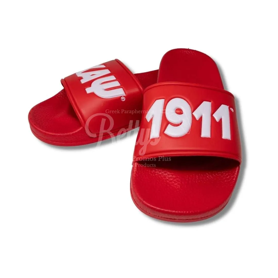 Kappa Alpha Psi ΚΑΨ Sandals with Drawstring Travel Bag