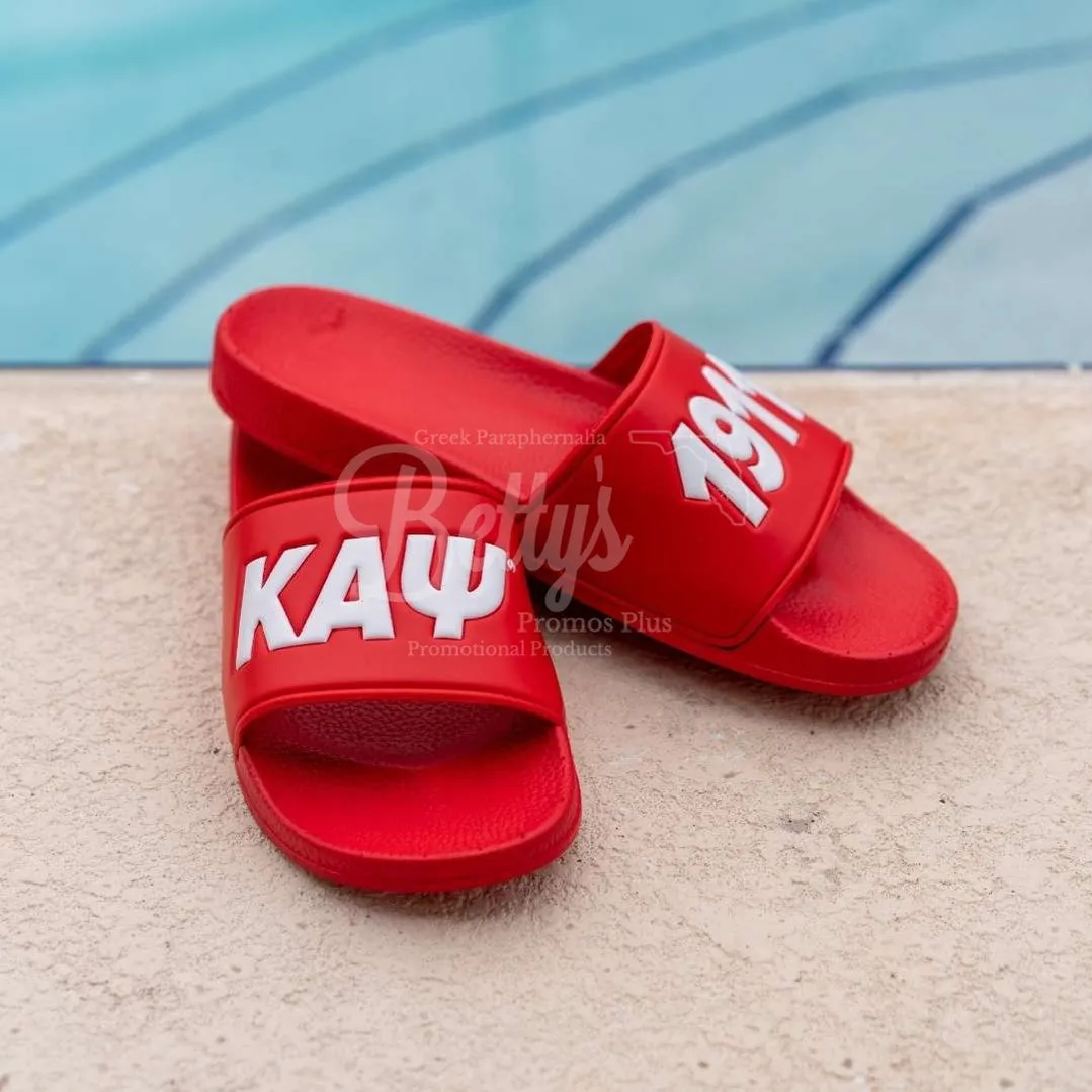 Kappa Alpha Psi ΚΑΨ Sandals with Drawstring Travel Bag