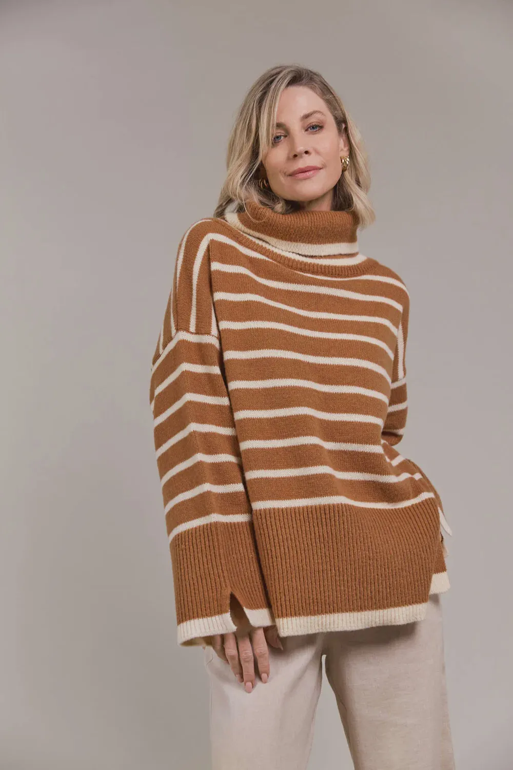 Katana Roll Neck Knit