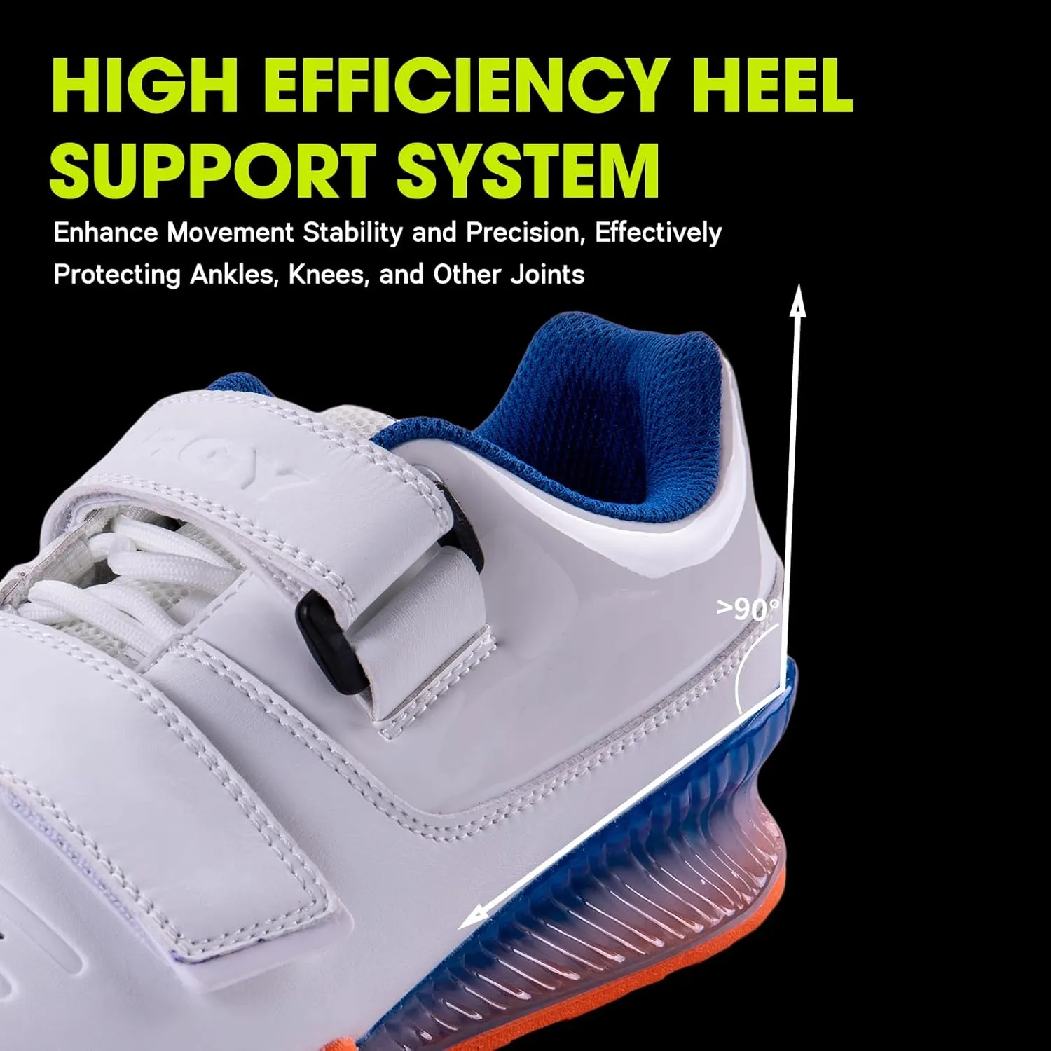 KCross Deadlift Shoes - Weightlifting & Powerlifting Shoes for Men & Women, Ideal for Weight Training & Hard Pulling