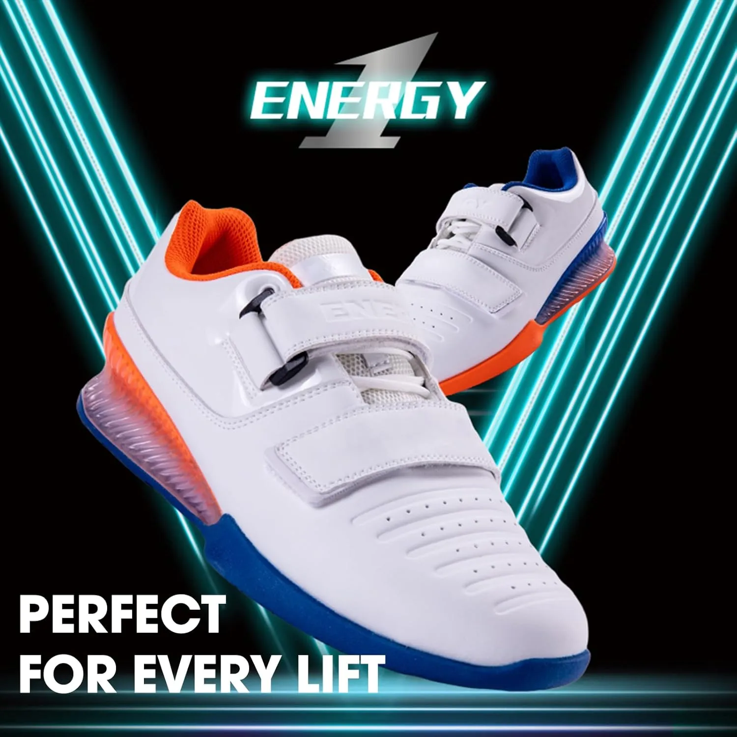 KCross Deadlift Shoes - Weightlifting & Powerlifting Shoes for Men & Women, Ideal for Weight Training & Hard Pulling