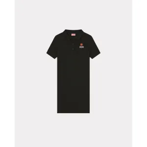 KENZO 'BOKE FLOWER CREST' EMBROIDERED POLO DRESS