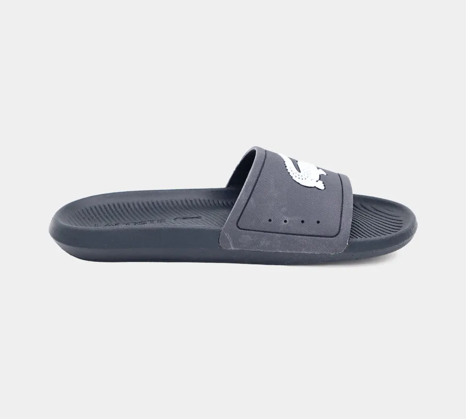 Lacoste Croco Slides 7-37CMA0018092 Navy/White UK 7-11