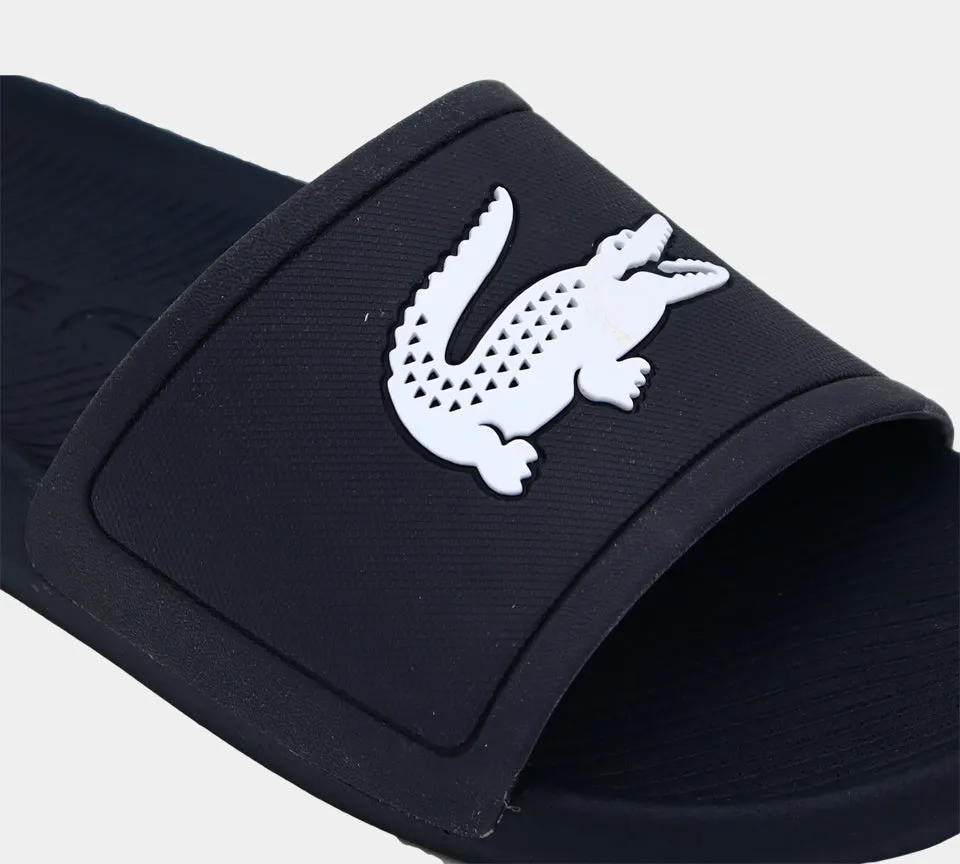 Lacoste Croco Slides 7-37CMA0018092 Navy/White UK 7-11