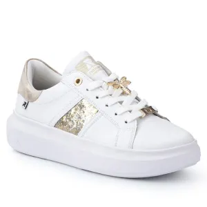Leather Two-Tone Trainers - RKR41520 / 326 836