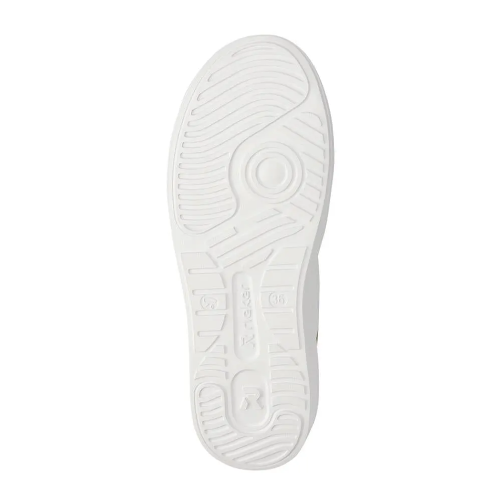 Leather Two-Tone Trainers - RKR41520 / 326 836