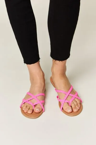 Lila Crisscross Sandals