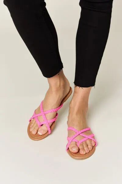 Lila Crisscross Sandals