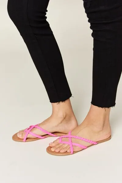 Lila Crisscross Sandals