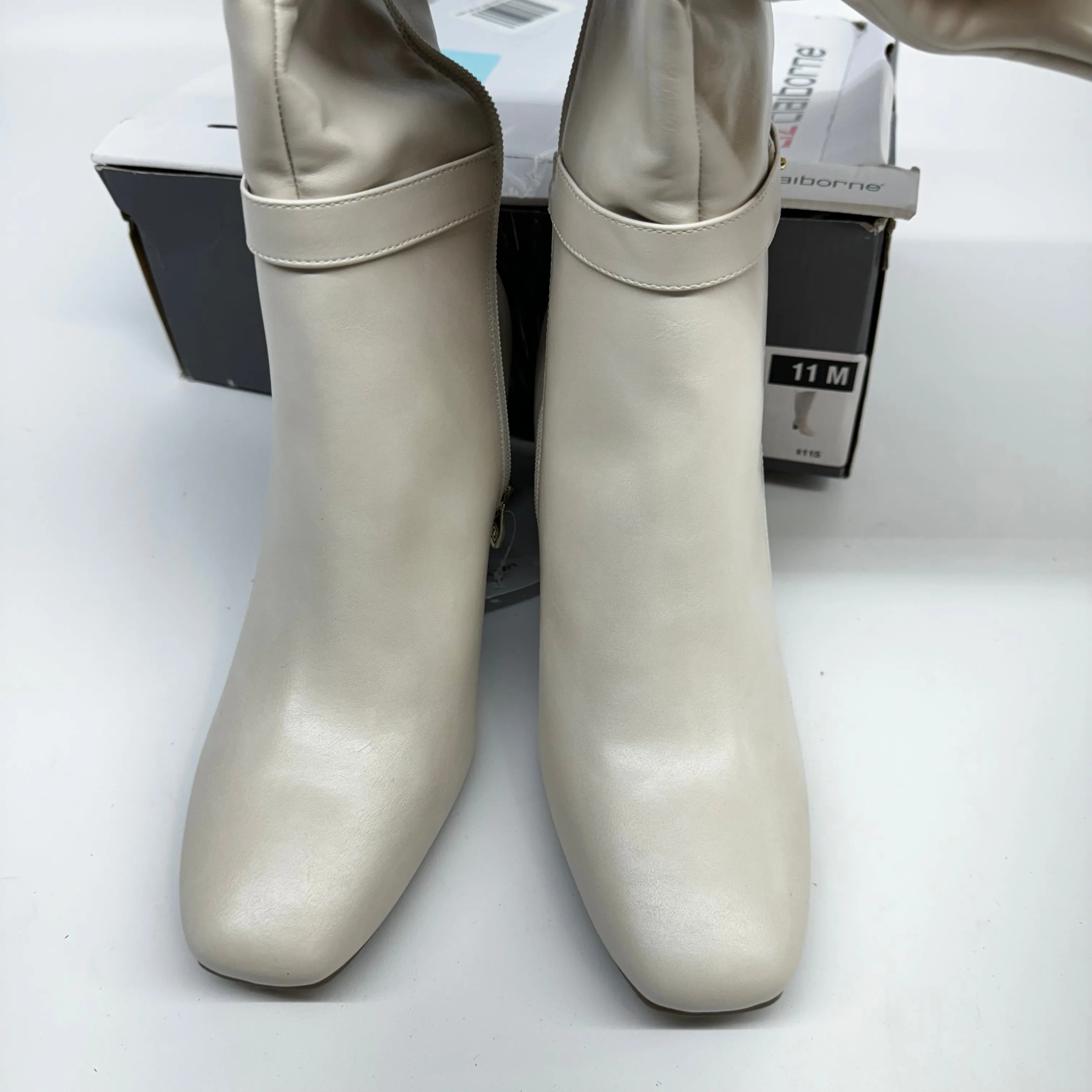 Liz Claiborne Women's Hayland Stacked Heel Riding Boots, New, Size 11