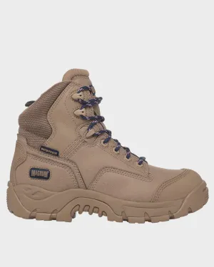 Magnum - MPW160 -Womens Precision Max  Zip Sided Safety Boot - Stone