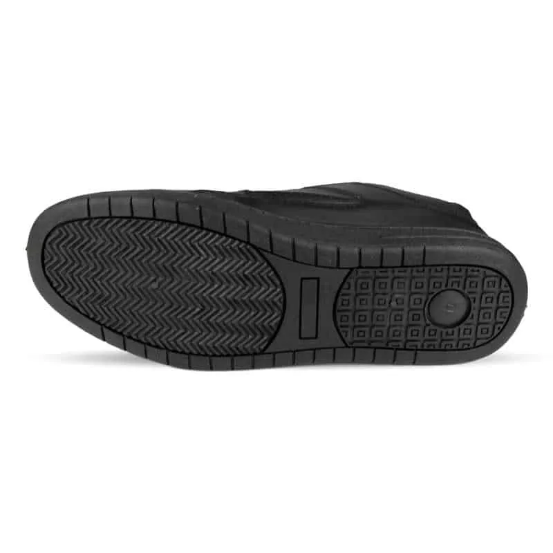 Men's Black Lace Up Casual Trainer