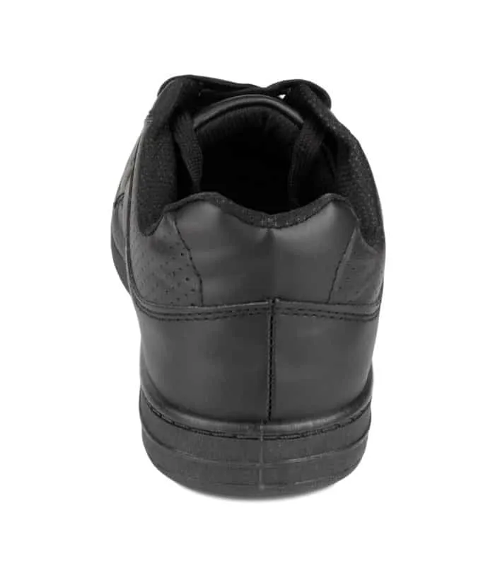 Men's Black Lace Up Casual Trainer