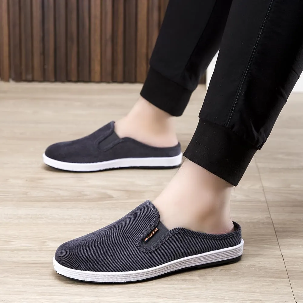 Men's Casual Slip-on Loafers Boat Shoes Non-Slip Walking Shoes Fashion Sneakers for Men Men's Slippers