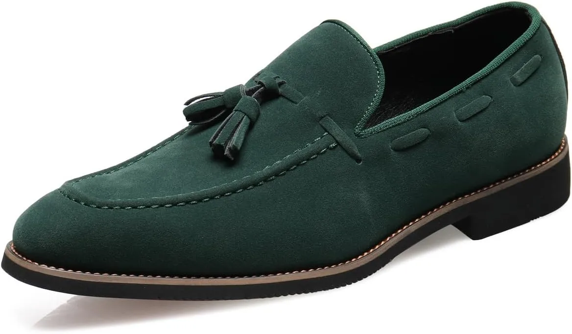 Men's Classic Tassel Loafers Moccasins Slip-ons Wedding Prom Formal Dress Casual Shoes for Men