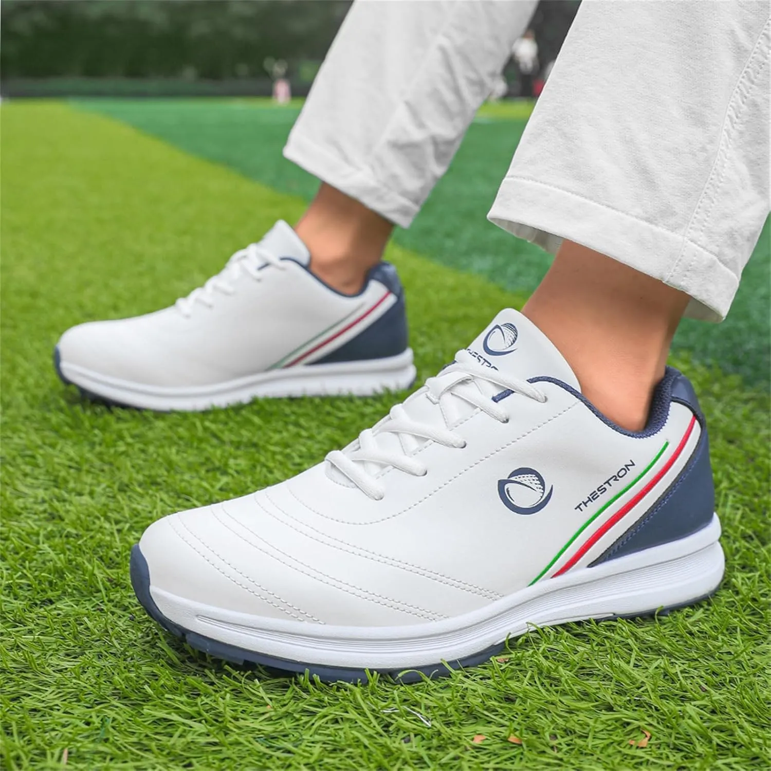 Men's Golf Shoes Professional Casual Workout Trainers Shoes Spikeless Golfers Training Sneakers