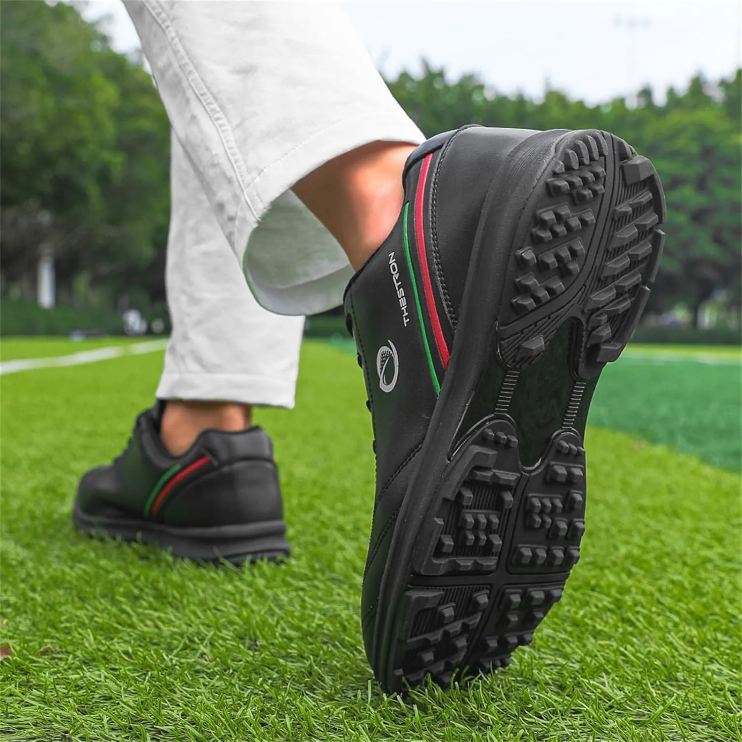 Men's Golf Shoes Professional Casual Workout Trainers Shoes Spikeless Golfers Training Sneakers