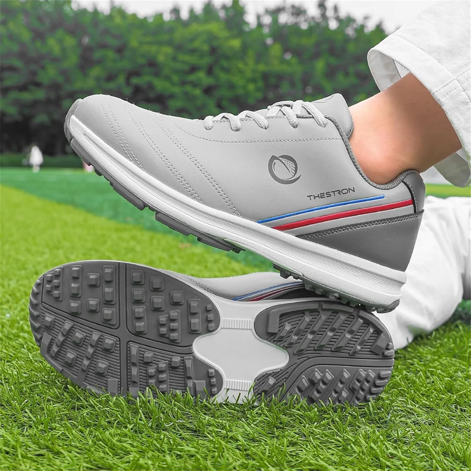 Men's Golf Shoes Professional Casual Workout Trainers Shoes Spikeless Golfers Training Sneakers