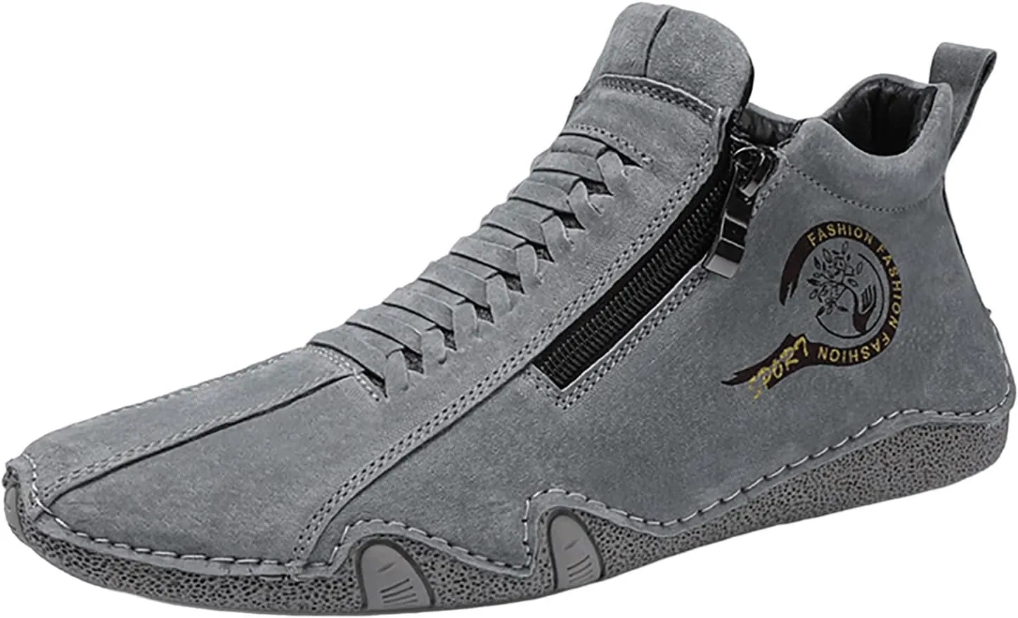 Mens Shoes Golf Walking Versatile Office Solid Color Lightweight Driving Men's Sneaker