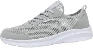 Men's Slip on Walking Shoes Tennis Running Sneakers Lightweight Breathable Casual Soft Sole Comfort Work Gym Trainers