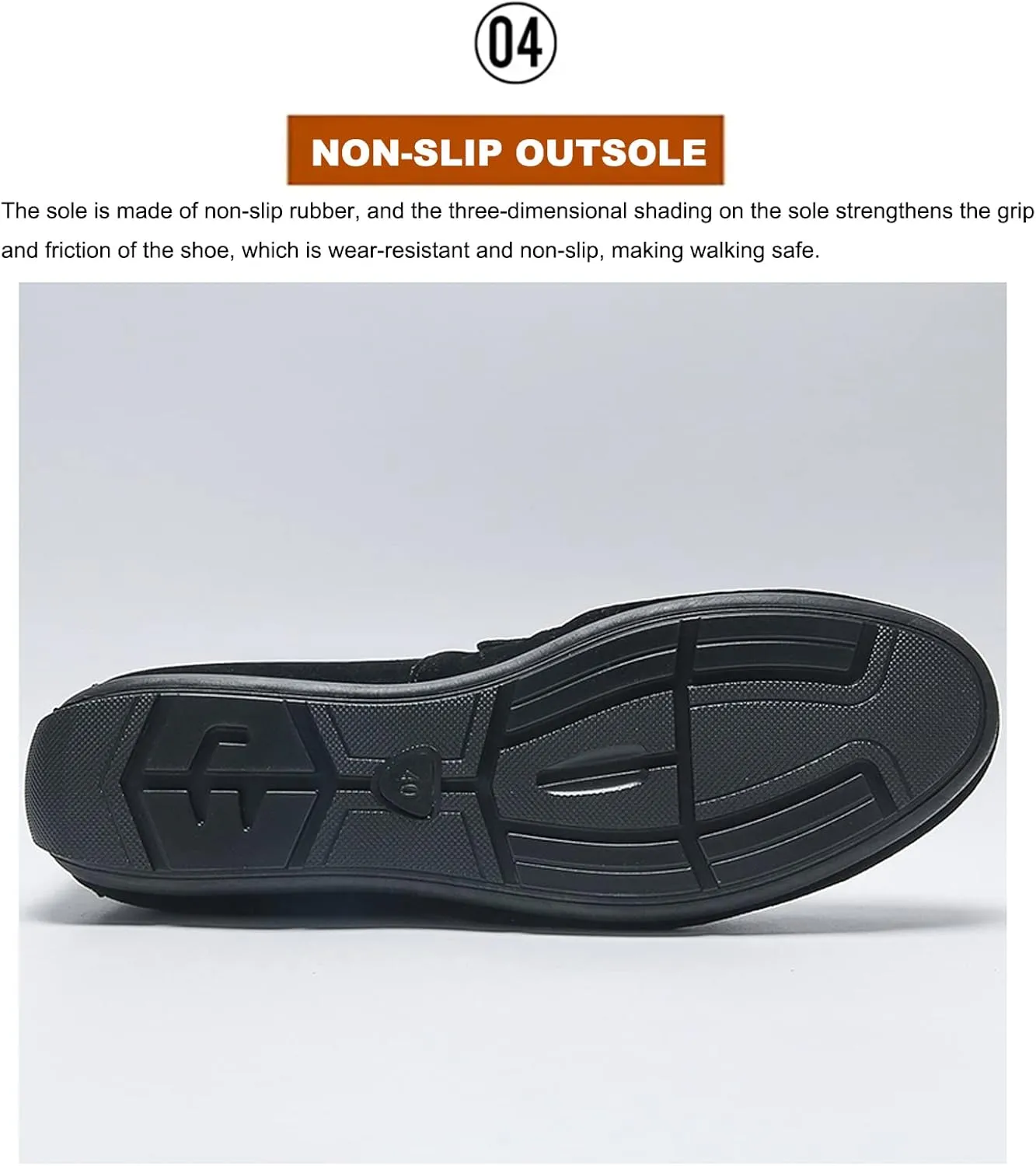 Men's Suede Round Toe Soft Sole Loafers,Breathable Comfortable Slip On Flat Boat Shoes Casual Fashionable Walking Shoes