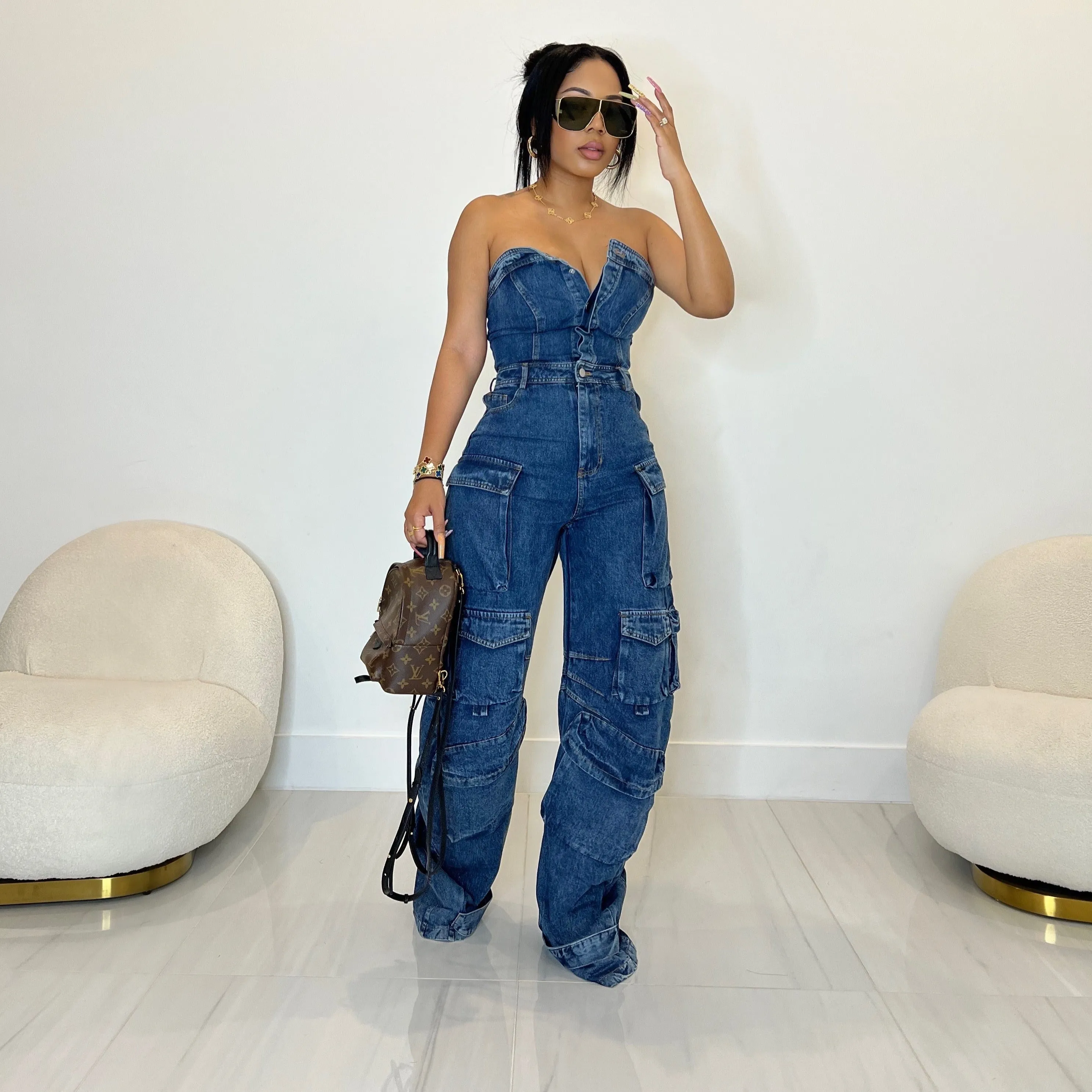 MM CARGO JUMPSUIT RESTOCKED