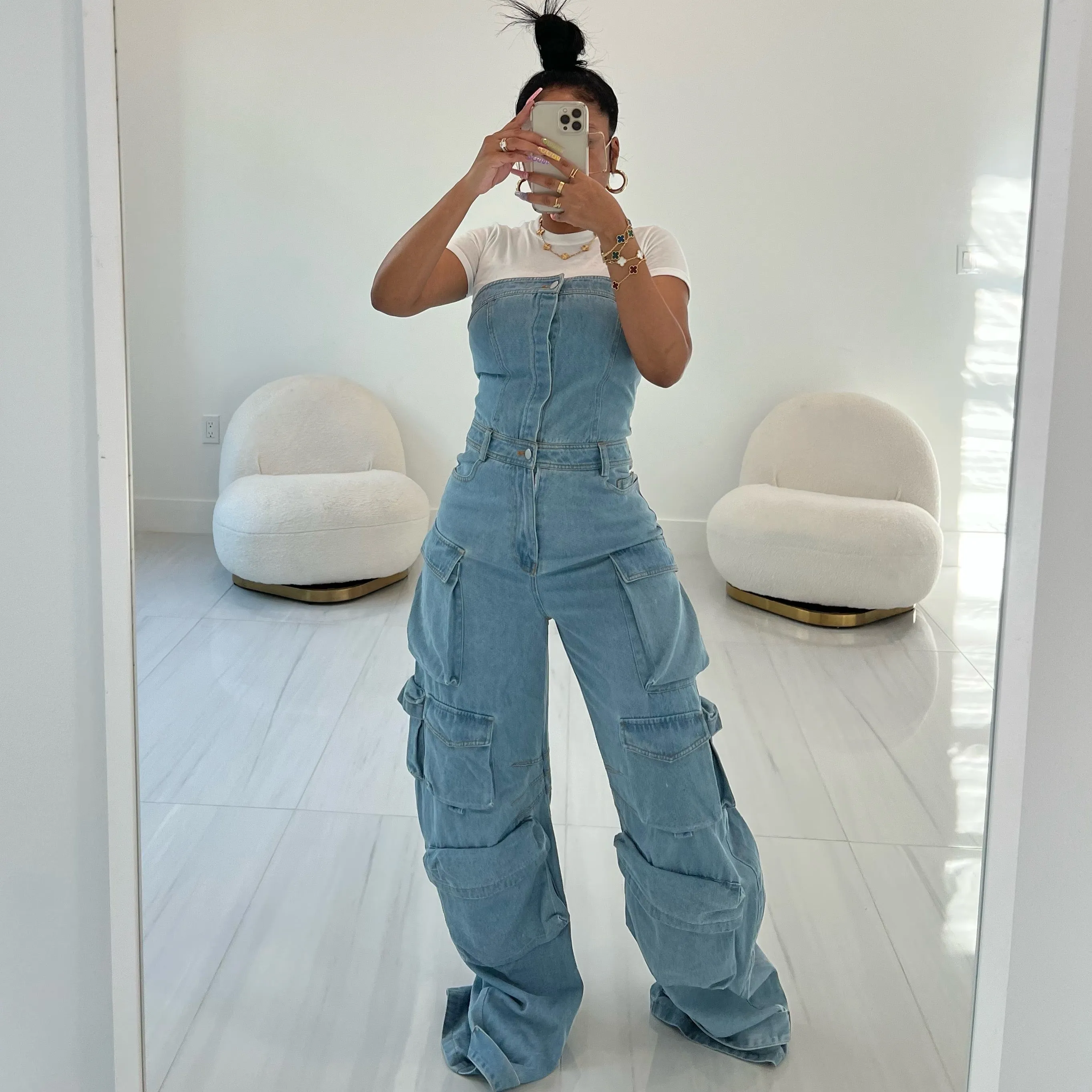 MM CARGO JUMPSUIT RESTOCKED