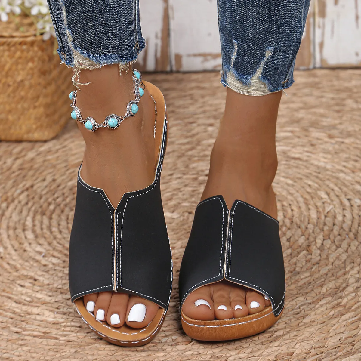 Nalani Wedge Sandals | Multiple Colors