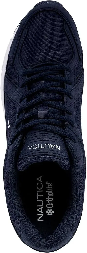 Nautica Mens Running Sneakers Sport Fashion Lace-Up Athletic Soft Shoes for Gym Tennis Men  Cushioned, Breathable, Lightweight & Comfortable