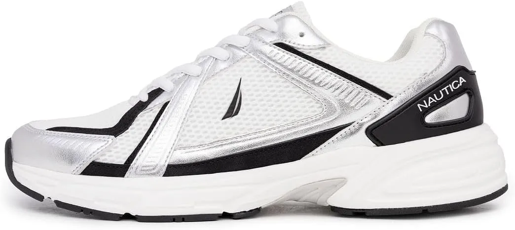 Nautica Mens Running Sneakers Sport Fashion Lace-Up Athletic Soft Shoes for Gym Tennis Men  Cushioned, Breathable, Lightweight & Comfortable