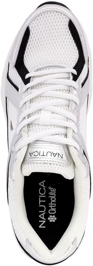 Nautica Mens Running Sneakers Sport Fashion Lace-Up Athletic Soft Shoes for Gym Tennis Men  Cushioned, Breathable, Lightweight & Comfortable