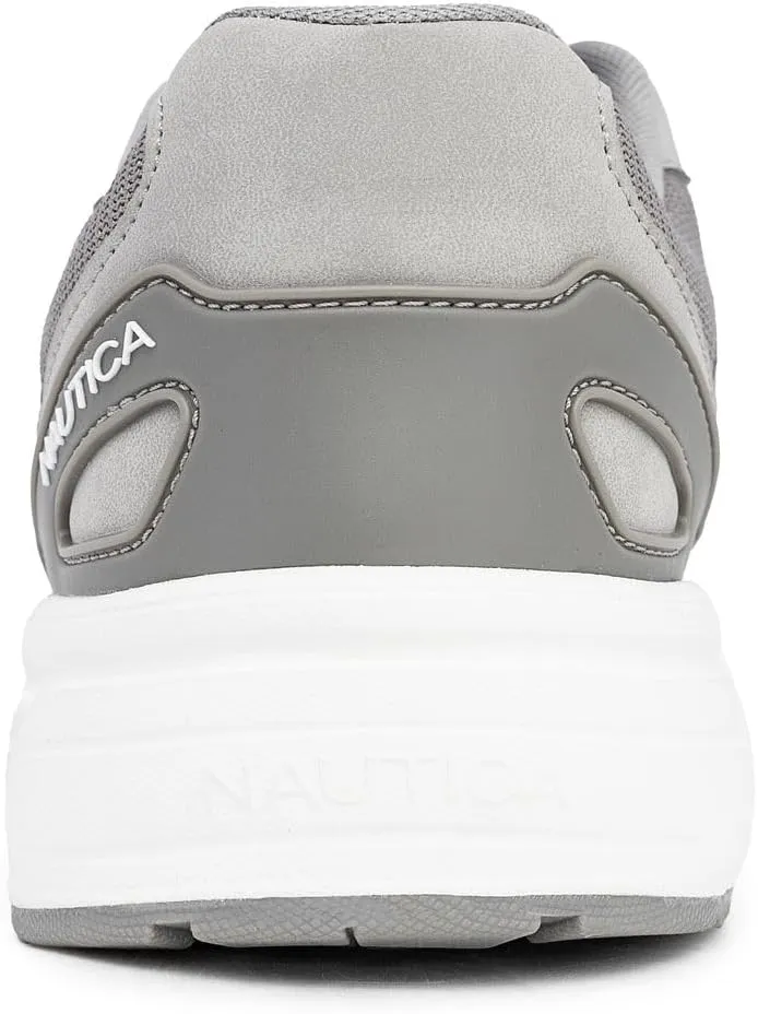 Nautica Mens Running Sneakers Sport Fashion Lace-Up Athletic Soft Shoes for Gym Tennis Men  Cushioned, Breathable, Lightweight & Comfortable