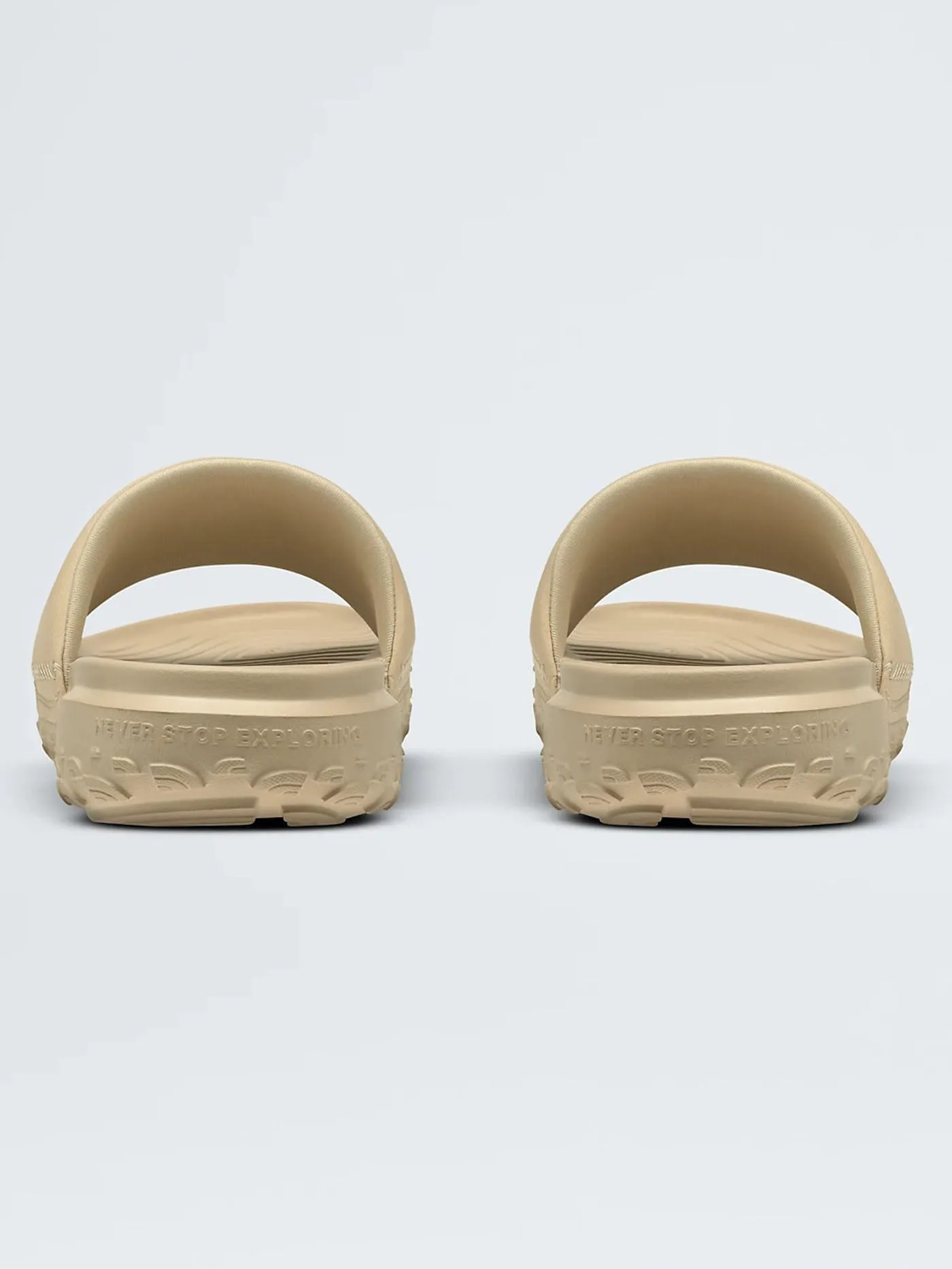 Never Stop Cush Slide Gravel/Gravel Sandals