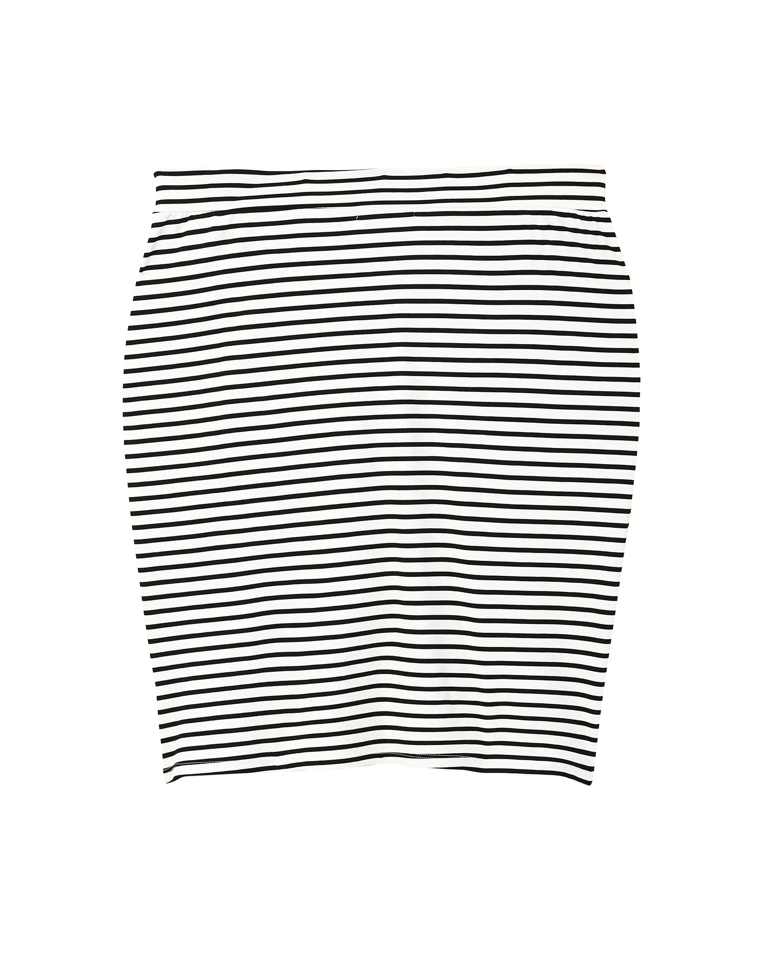Nile Printed Knit Pencil Skirt | Ivory / Black