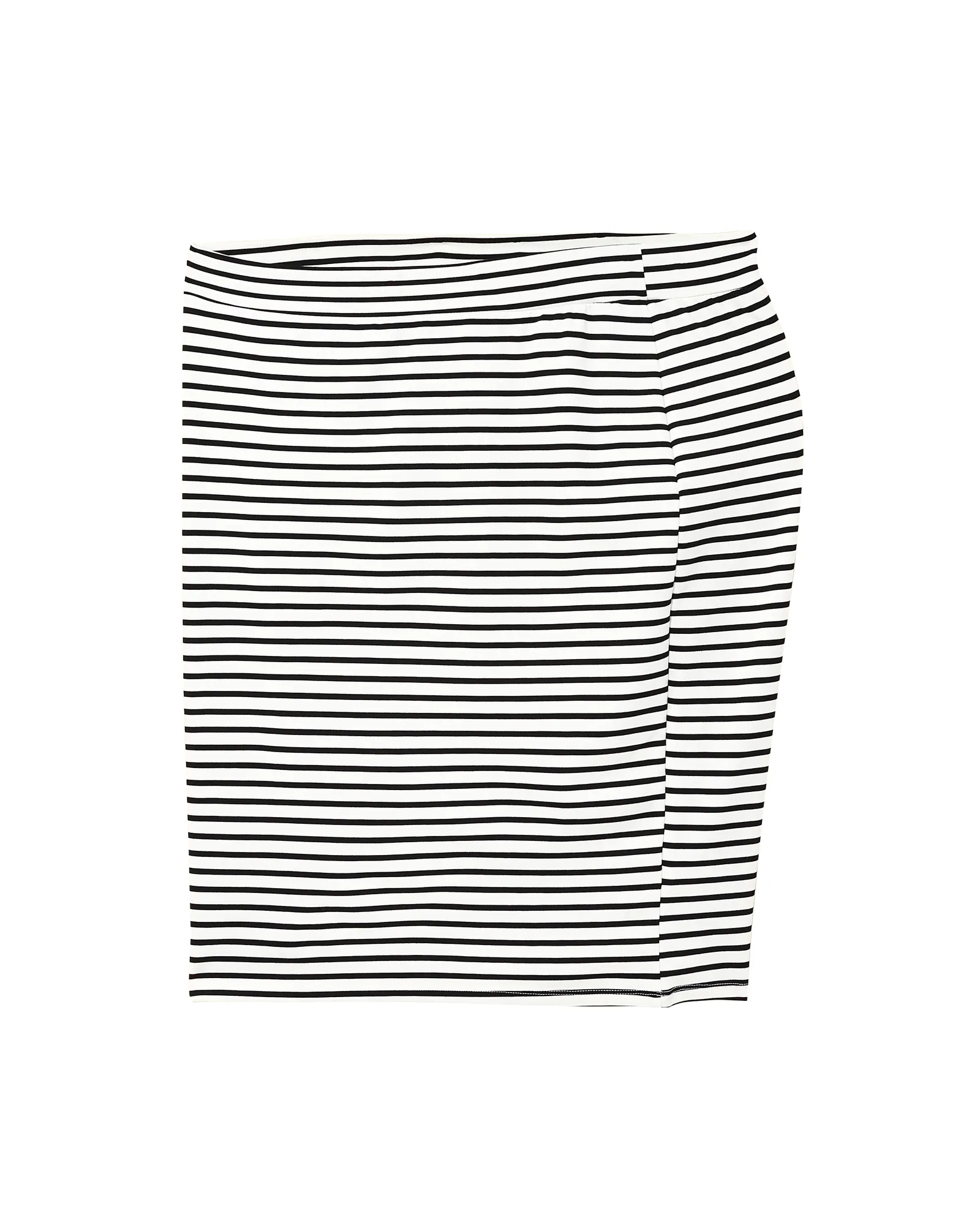 Nile Printed Knit Pencil Skirt | Ivory / Black