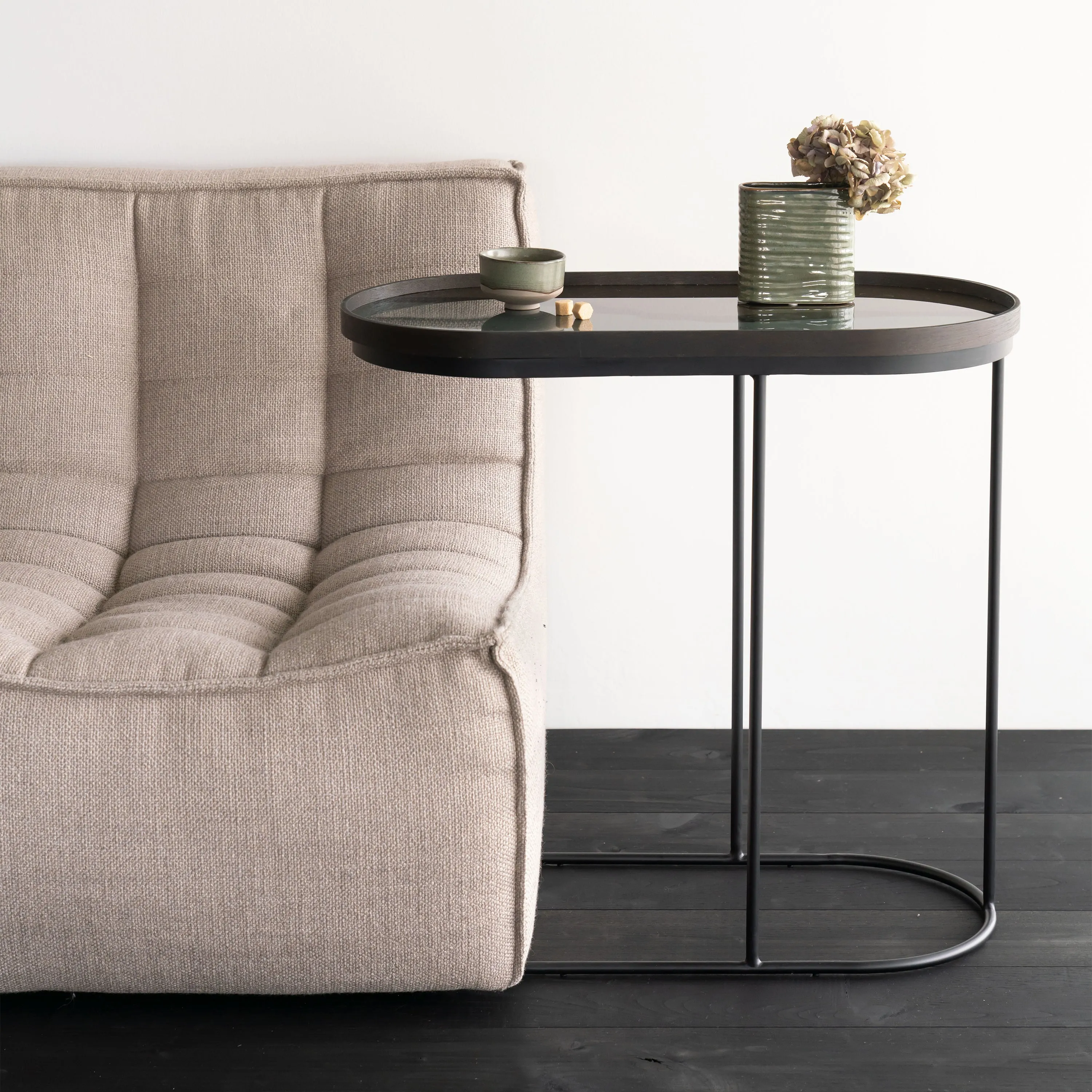 Oblong Tray Side Table