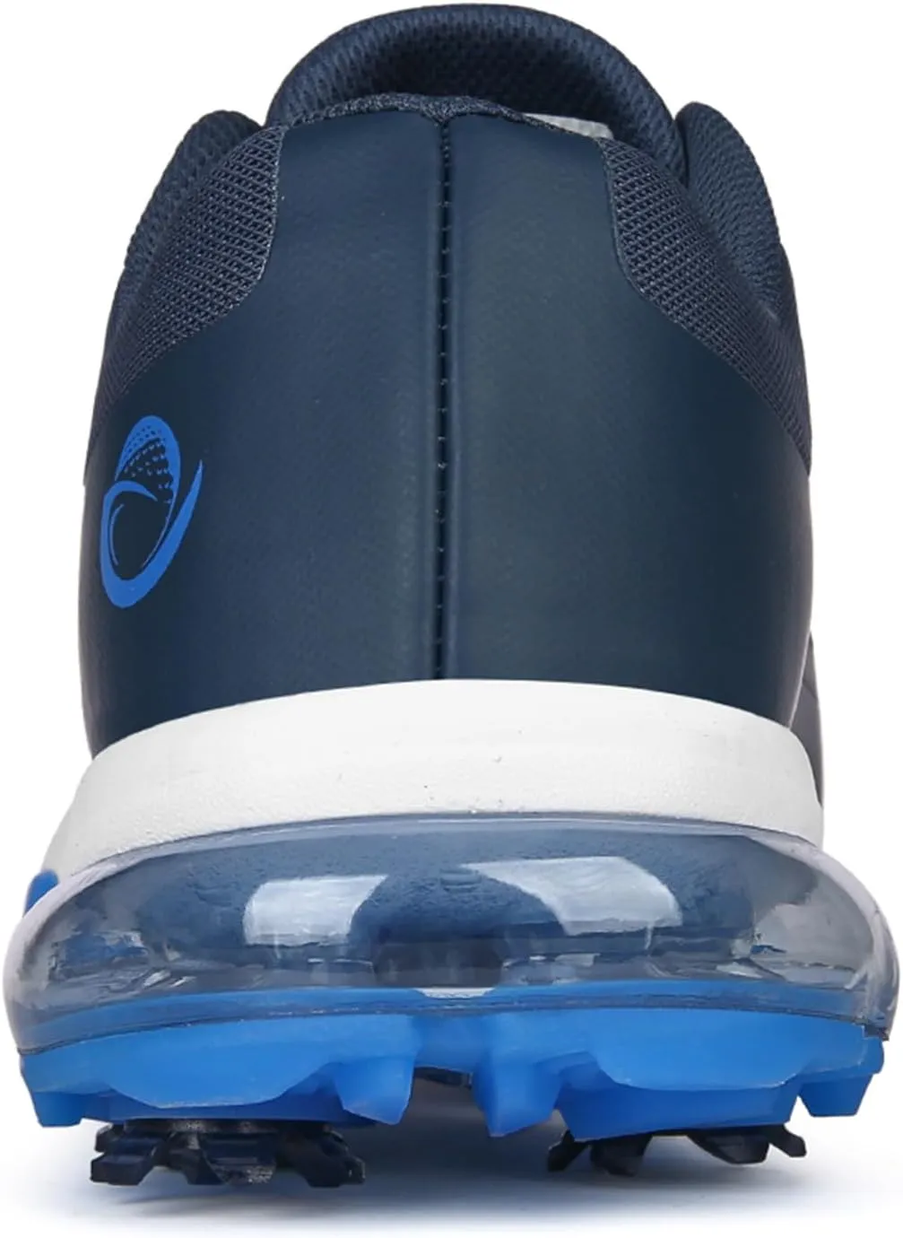 ONAIC Waterproof Golf Shoes Men Wide Spiked Golf Training Non-Slip Lace-Up Walking Footwears