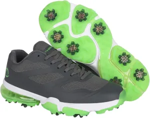 ONAIC Waterproof Golf Shoes Men Wide Spiked Golf Training Non-Slip Lace-Up Walking Footwears