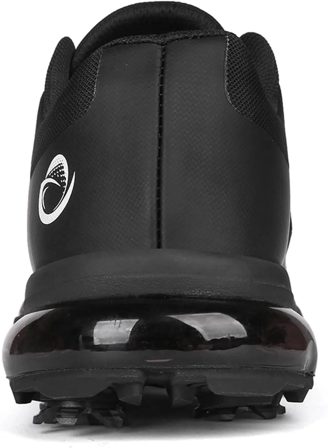 ONAIC Waterproof Golf Shoes Men Wide Spiked Golf Training Non-Slip Lace-Up Walking Footwears