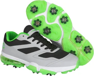 ONAIC Waterproof Golf Shoes Men Wide Spiked Golf Training Non-Slip Lace-Up Walking Footwears