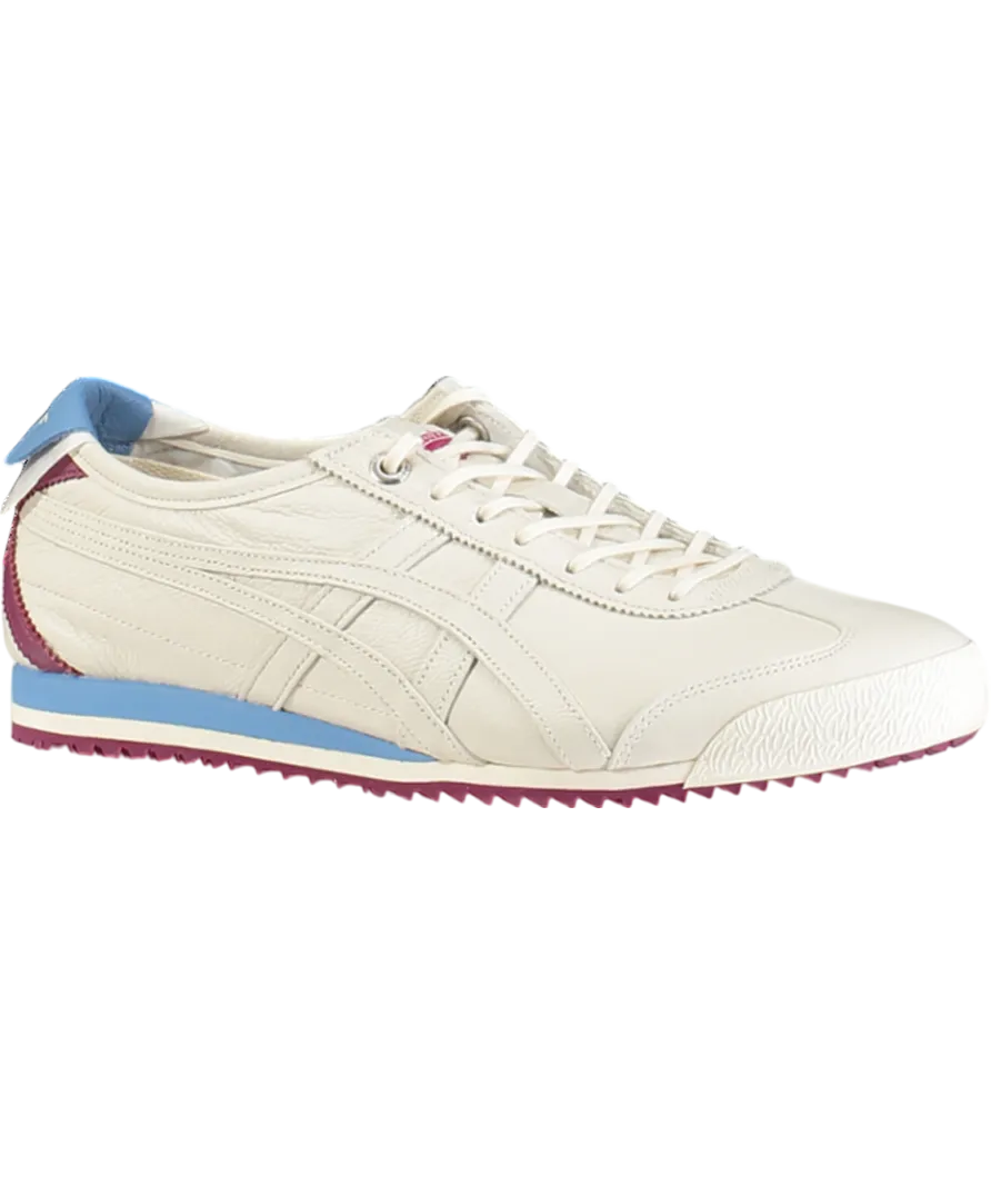Onitsuka Tiger Mexico 66 Sd Unisex Cream Leather Trainers UK 4 EU 37.5 