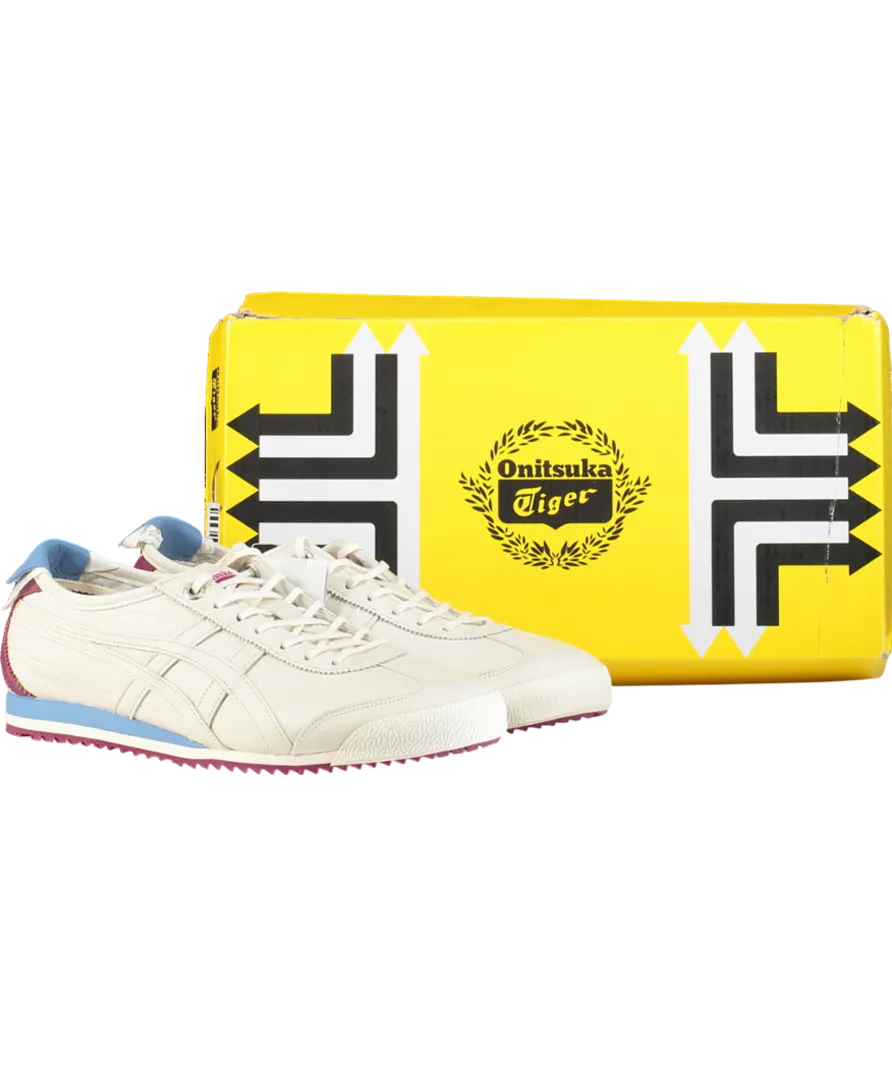 Onitsuka Tiger Mexico 66 Sd Unisex Cream Leather Trainers UK 4 EU 37.5 