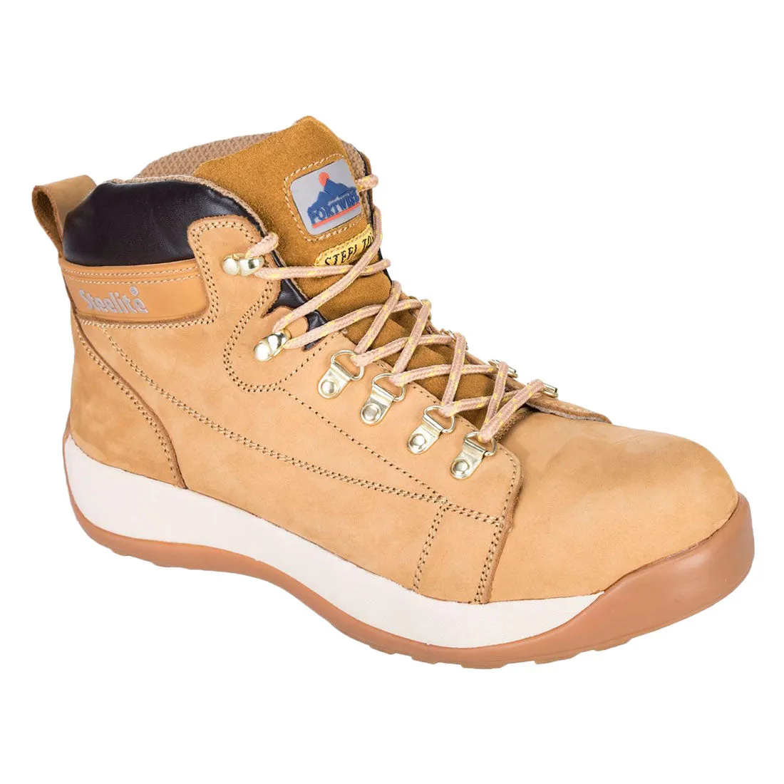 Portwest FW31 Steelite Mid Cut Nubuck Boots SB HRO